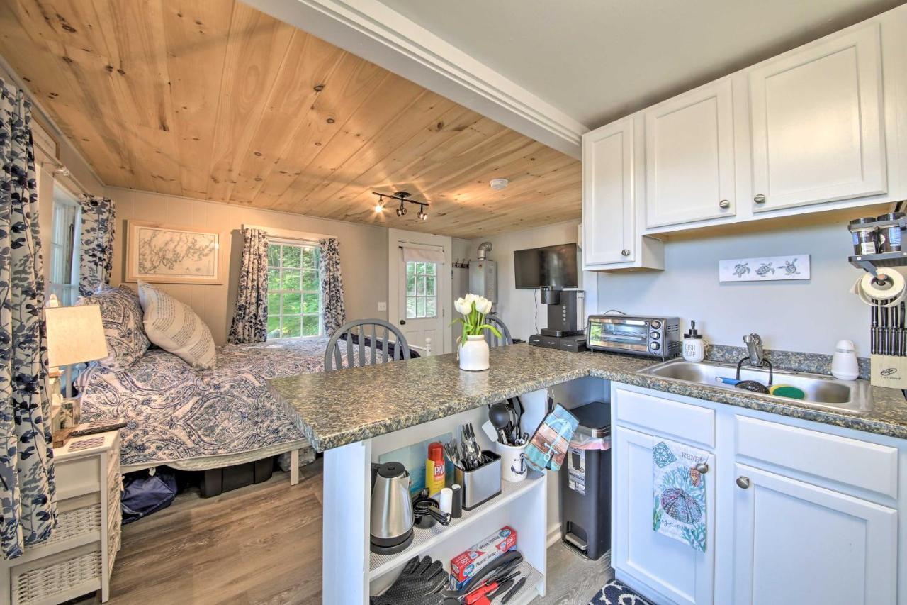 Lush Edgecomb Studio Cottage With Fire Table! Extérieur photo