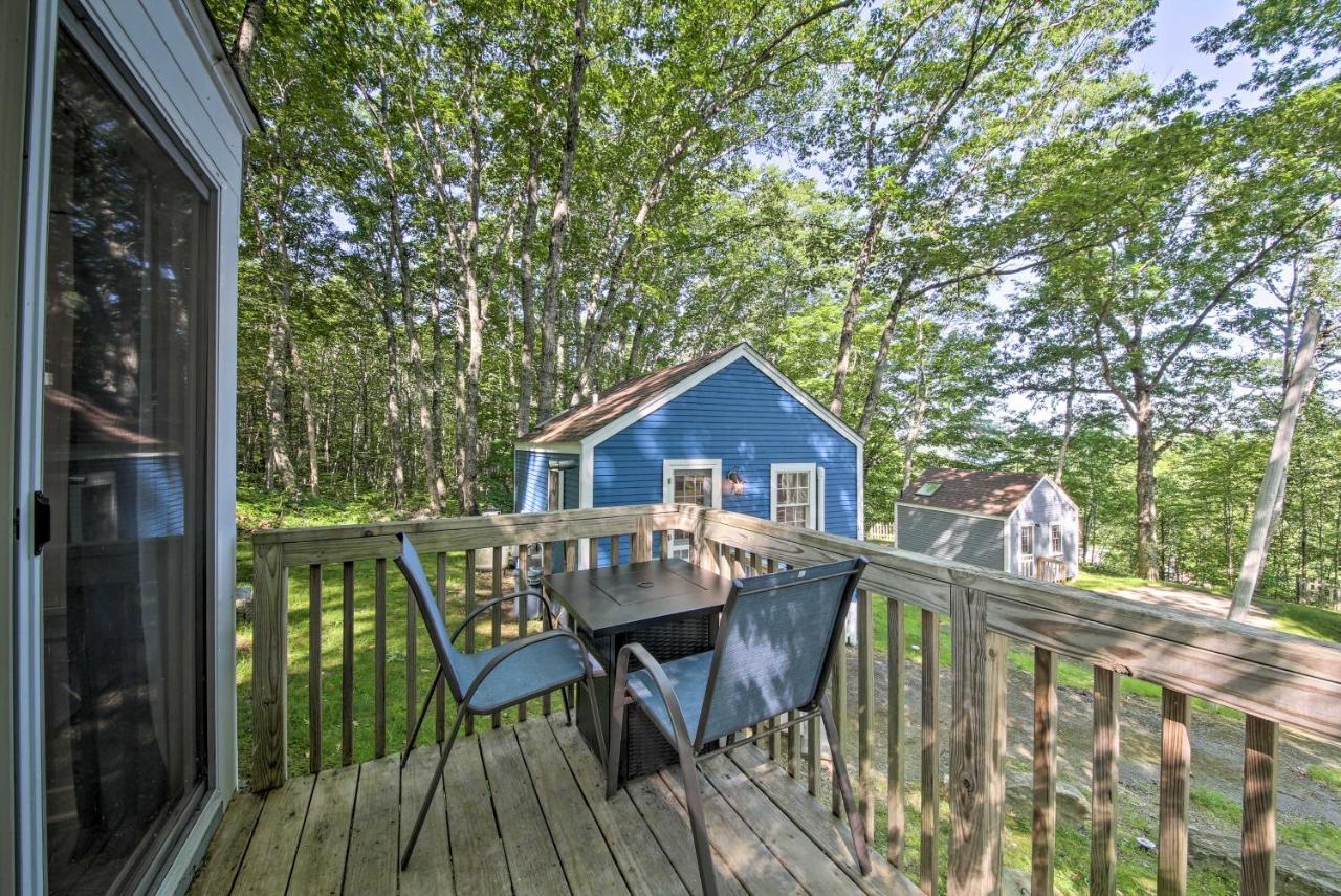Lush Edgecomb Studio Cottage With Fire Table! Extérieur photo