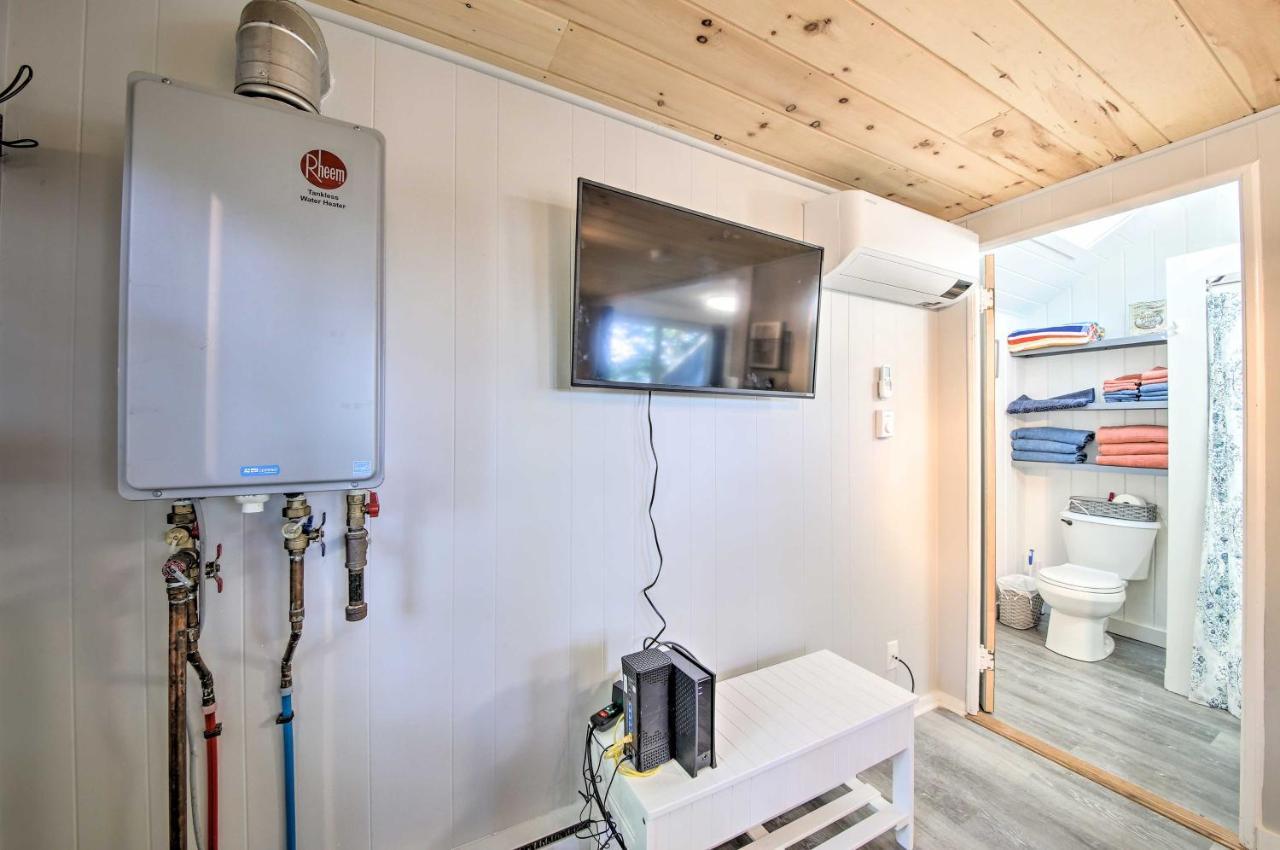 Lush Edgecomb Studio Cottage With Fire Table! Extérieur photo