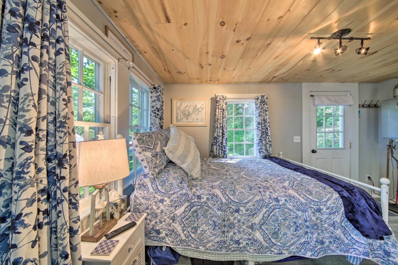 Lush Edgecomb Studio Cottage With Fire Table! Extérieur photo