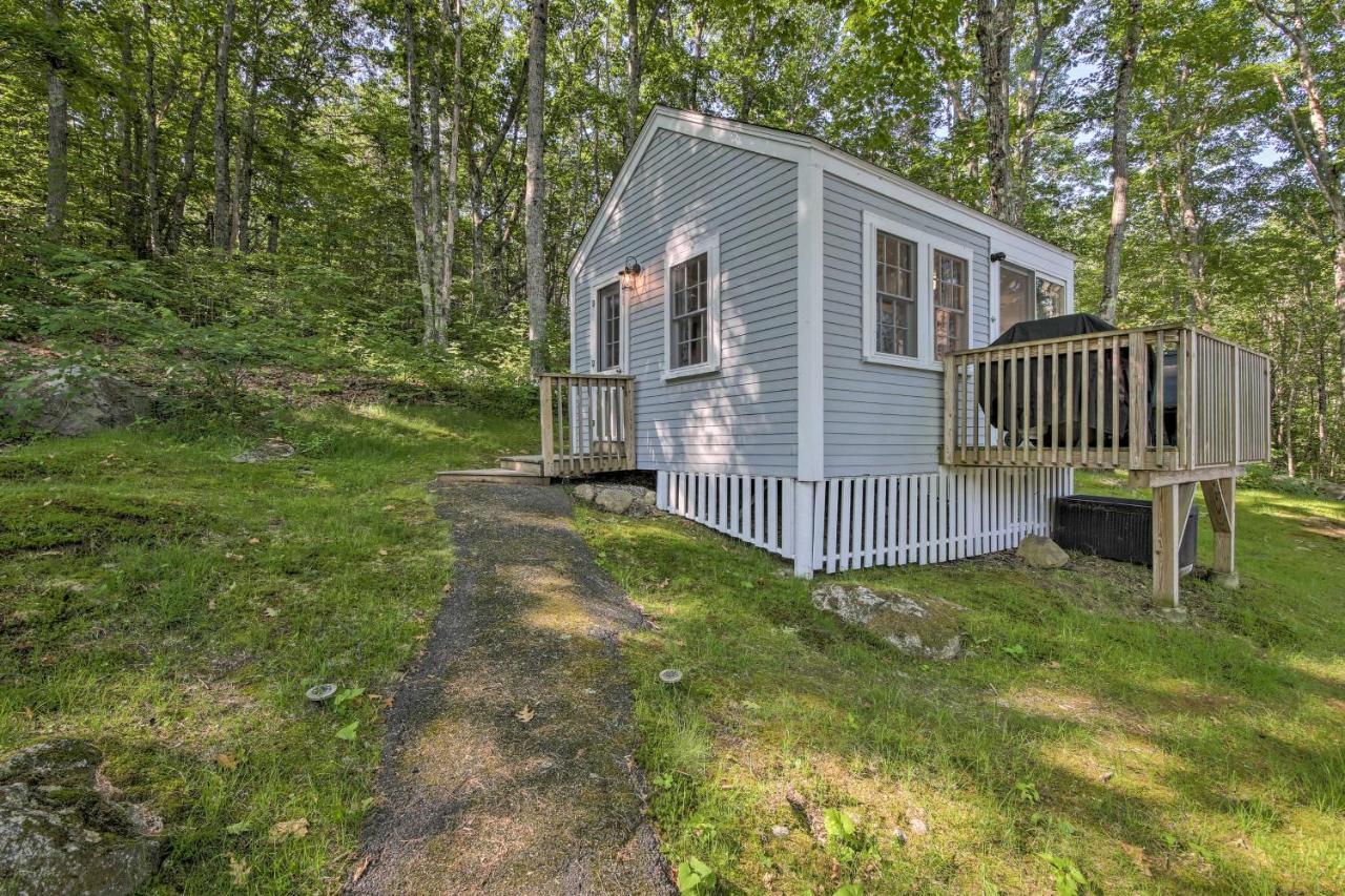 Lush Edgecomb Studio Cottage With Fire Table! Extérieur photo
